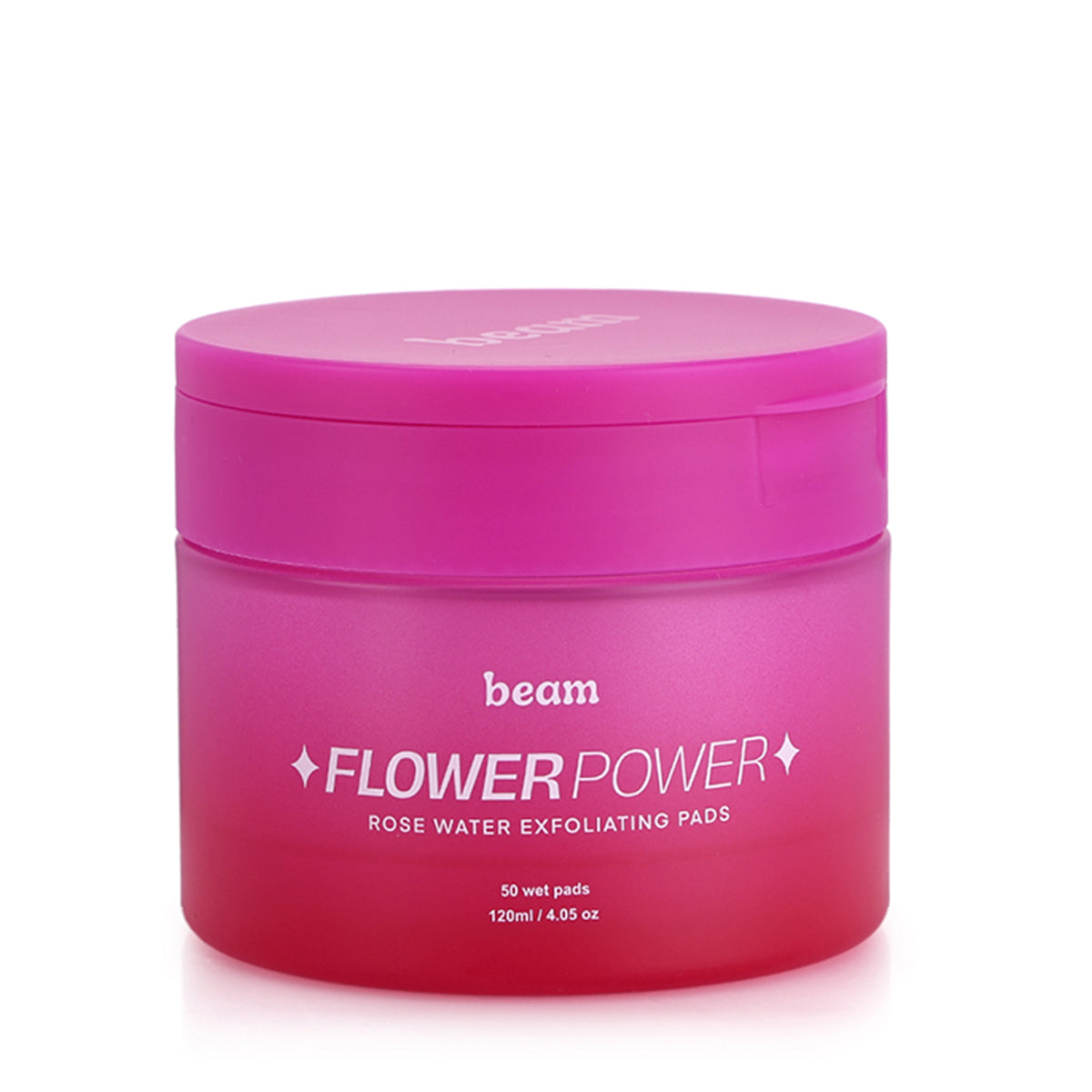 Rose water exfoliating pads