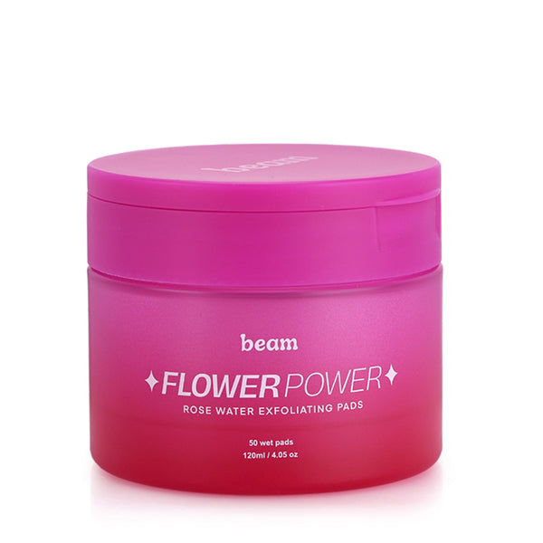 Rose water exfoliating pads
